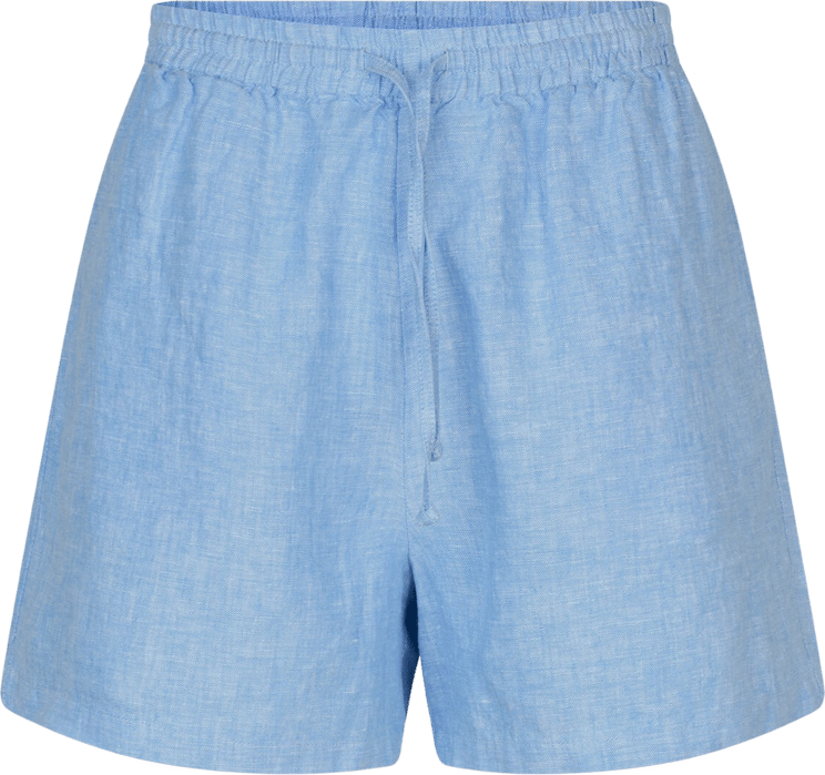 Samsøe Samsøe Maren shorts lichtblauw Blauw