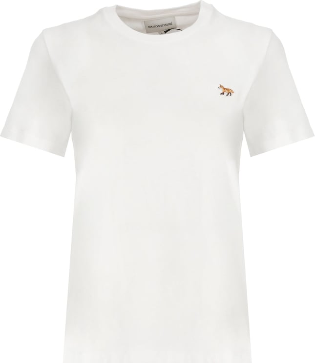 Maison Kitsuné Maison Kitsune' T-shirts And Polos White Neutraal