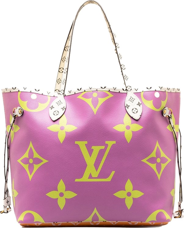 Louis Vuitton Monogram Giant Neverfull MM Paars