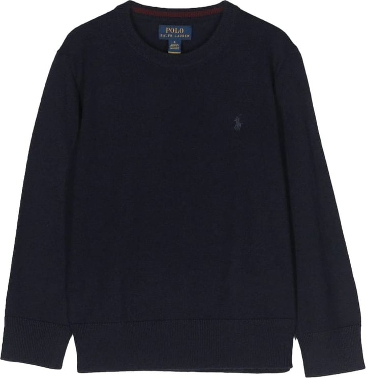 Ralph Lauren cn sweater pullover darkblue (navy) Blauw