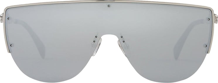 Alexander McQueen Mask Style Sunglasses Zilver