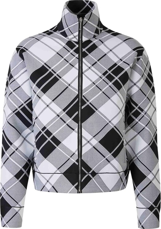 Burberry Checkered Jacket Zwart