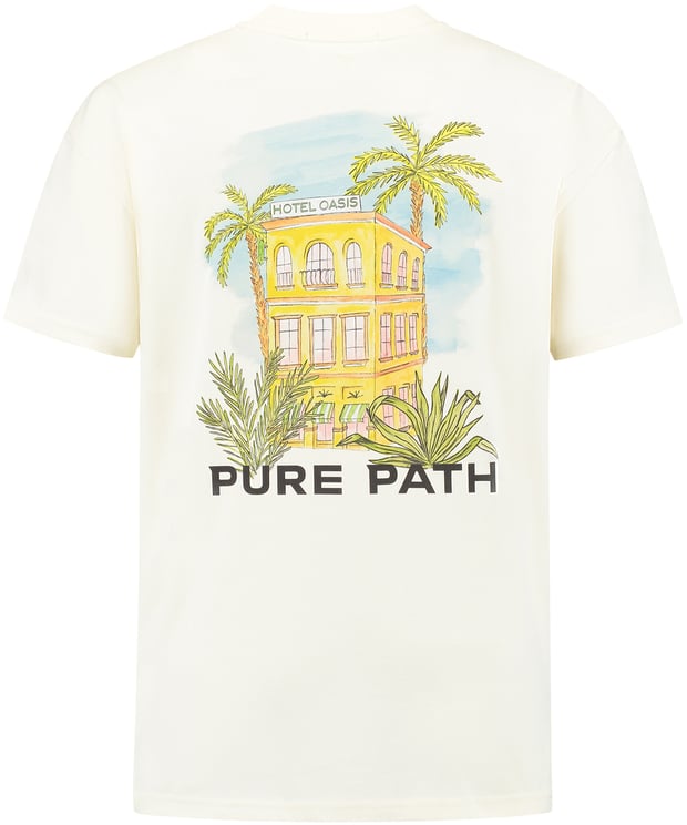 Pure Path Oasis T-shirt Bruin