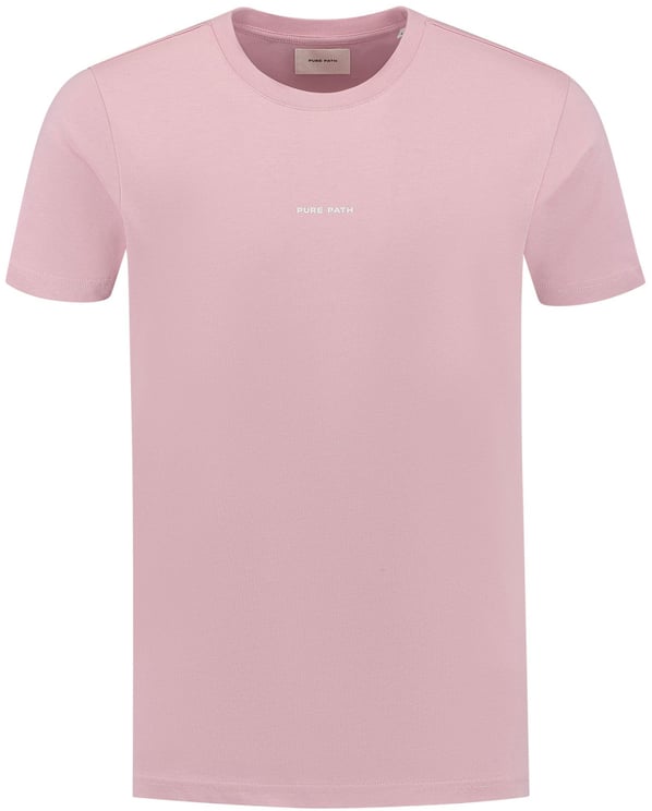 Pure Path Triangle Monogram T-Shirt Pink Bruin