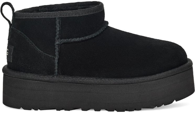 UGG Ugg Dames Laars Bruin 1157791K/BLK Ultra Mini Platform Zwart