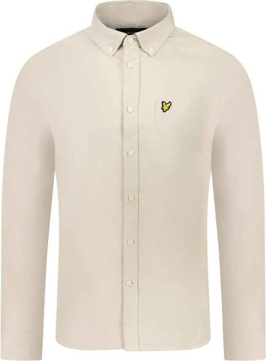 Lyle & Scott Overhemd Beige Beige