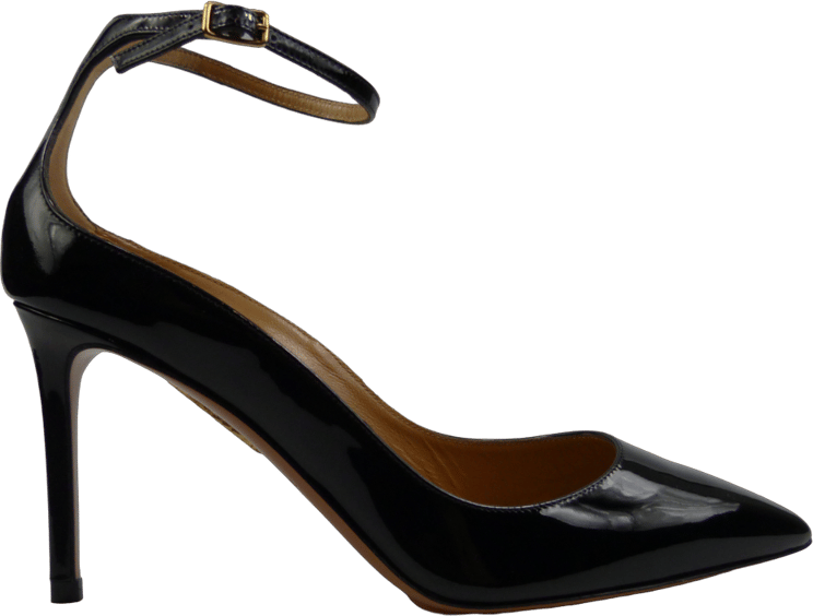 Aquazzura Glossy Black Pumps Zwart