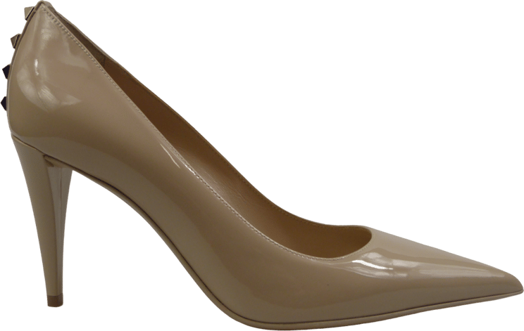 Valentino Glossy Nude pump Roze