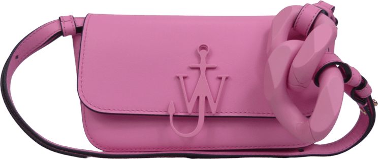 J.W. Anderson Shoulder Bag Chain Pink Roze