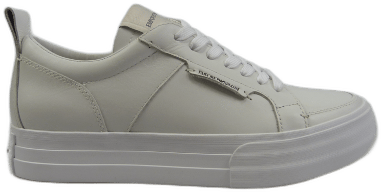 Emporio Armani White sneakers Wit