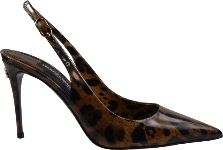 Dolce & Gabbana Animal print pointed heels Dierenprint