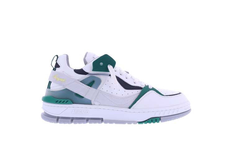 Axel Arigato Heren Astro Sneaker Wit/Groen Wit