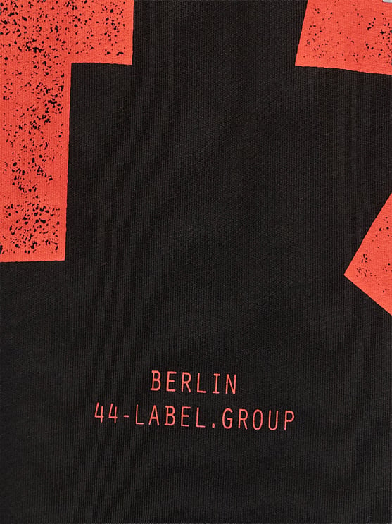 44 Label Group 44 Label Group Black Cotton T-Shirt