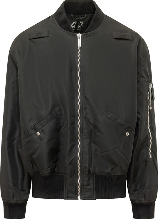 44 Label Group Bomber con Tasche e Zip sulla Manica
