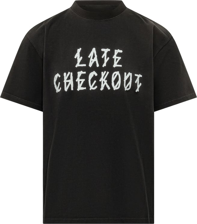 44 Label Group T-shirt Late Checkout con Stampa
