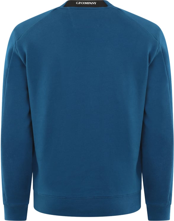 CP Company Heren Sweatshirt Hooded Blauw Blauw