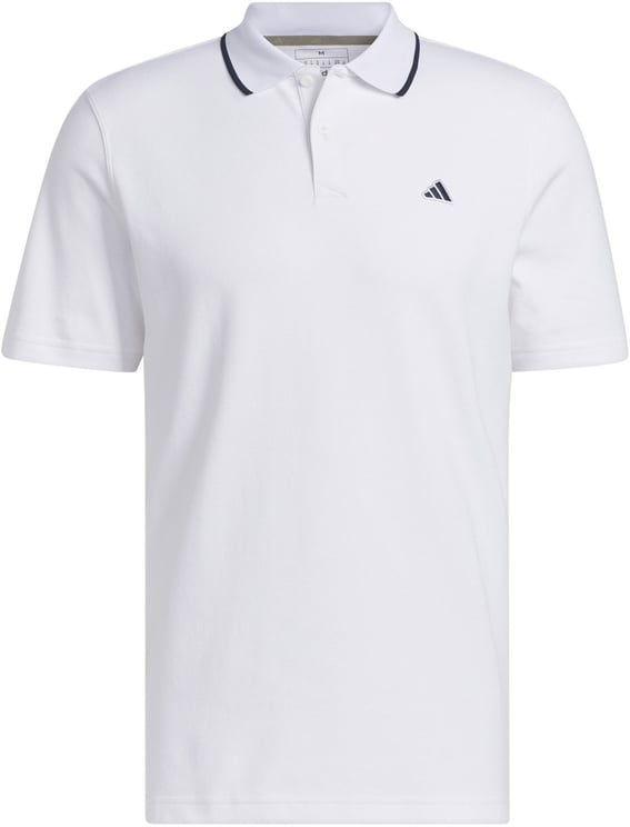 Adidas Go-To Piqué Golf Polo White Divers