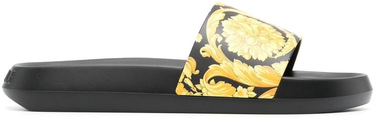 Versace Barocco Print Slides