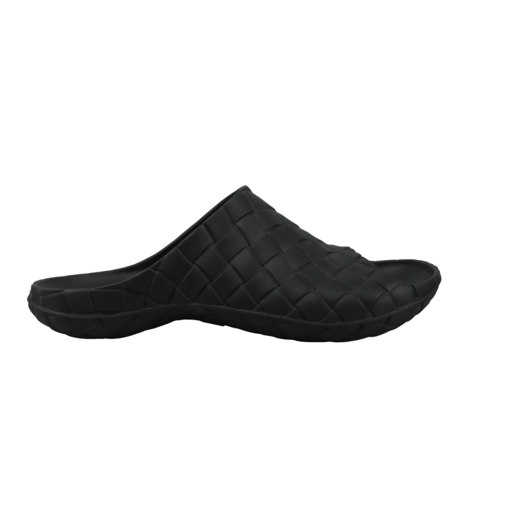 Bottega Veneta Ciabatta beebee intreccio Zwart