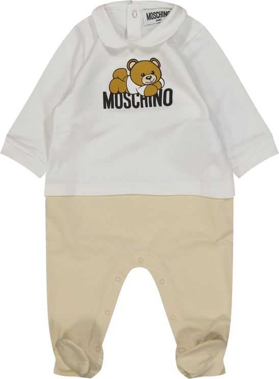 Moschino Moschino Baby Unisex Boxpakje Beige Beige