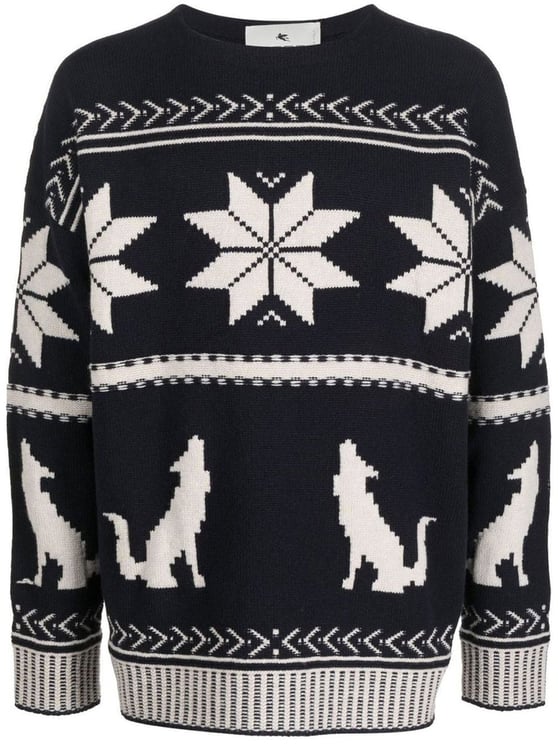 Etro Etro Embroidered Cotton Sweater