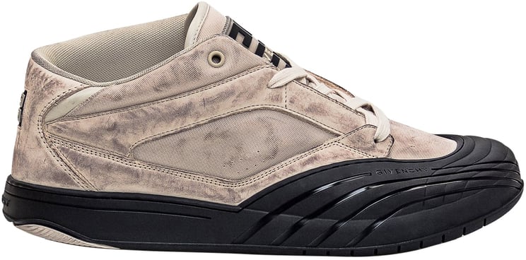 Givenchy Givenchy Two-tone nylon and nabuk Skate sneakers