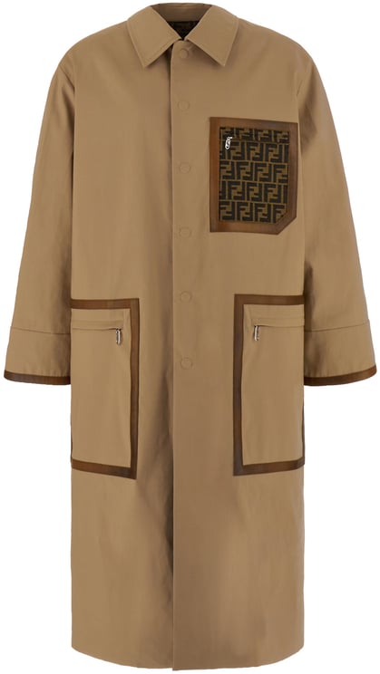 Fendi Fendi Camel cotton trench