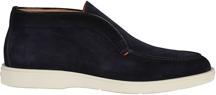 Santoni Digits Slip-on Loafers Blue