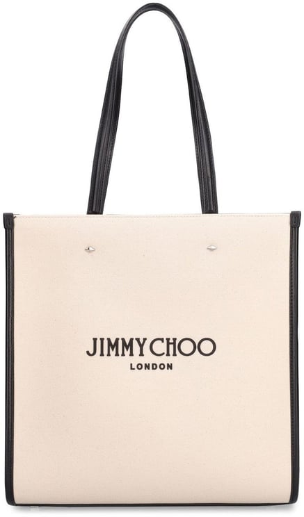 Jimmy Choo Jimmy Choo Medium Logo Tote Bag