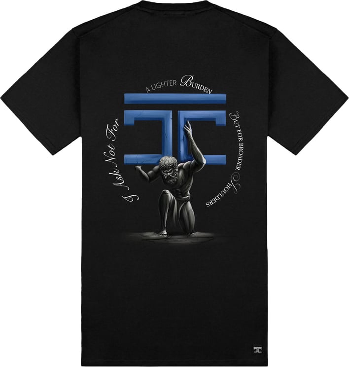JORCUSTOM Atlas Slim Fit T-Shirt Black