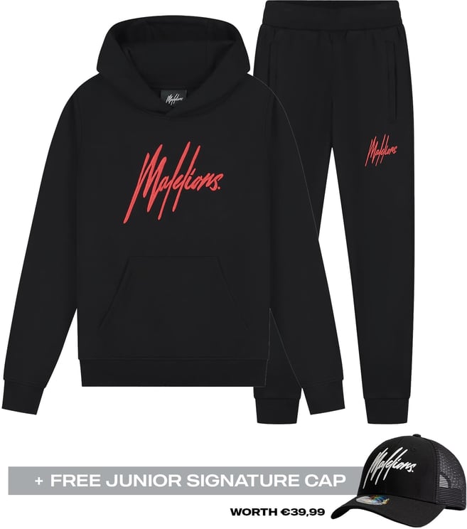Malelions Junior Essentials Tracksuit + cap