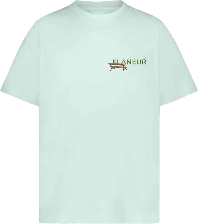 FLÂNEUR t-shirt blauw