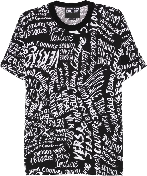 Versace Jeans Couture Logomania Black White