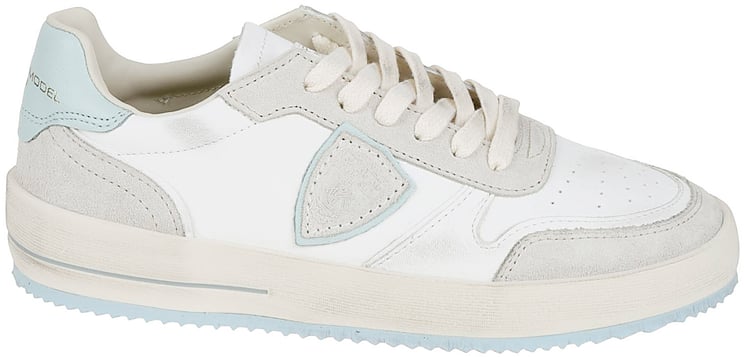 スニーカー PHILIPPE MODEL PARIS PRLDWX33 Sneakers Bianca Rosa E Gialla Sneaker Philippe Model Paris X bianca, gialla e rosa | H-Brands