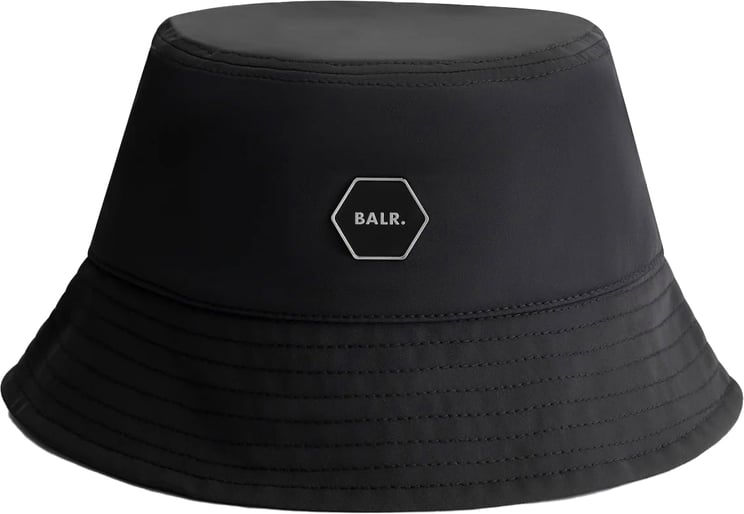 BALR Hex-Series Bucket Hat Jet Black | Vanaf € 59,95