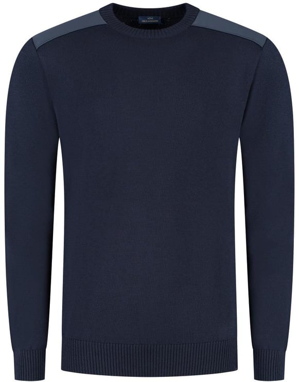 Paul & Shark Men's Knitted Wool Roundneck Sweater