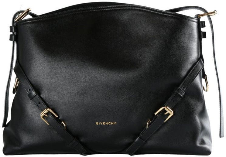 Givenchy Givenchy Black leather medium Voyou shoulder bag