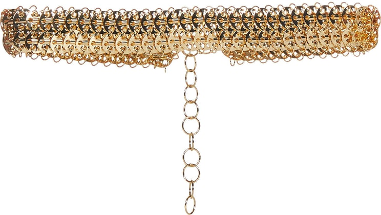 Rabanne Belts Golden