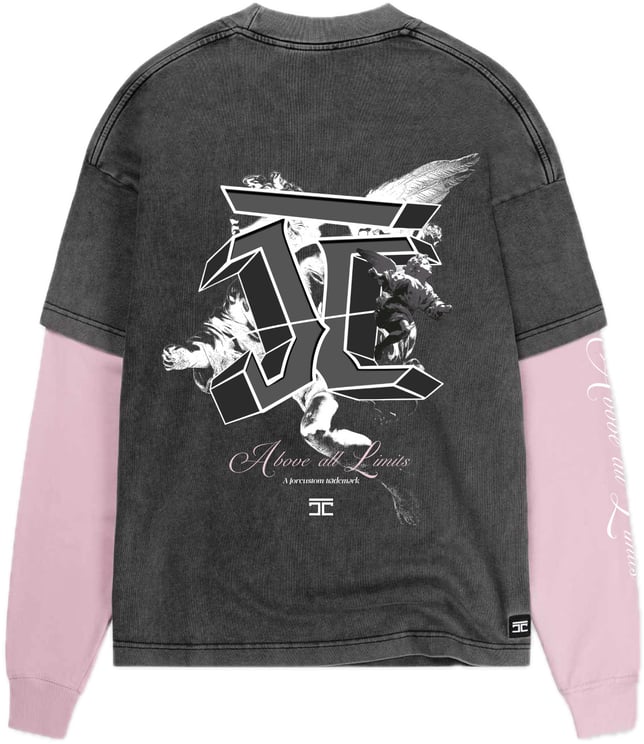 JORCUSTOM Above Double Ls Shirt Acid-Pink