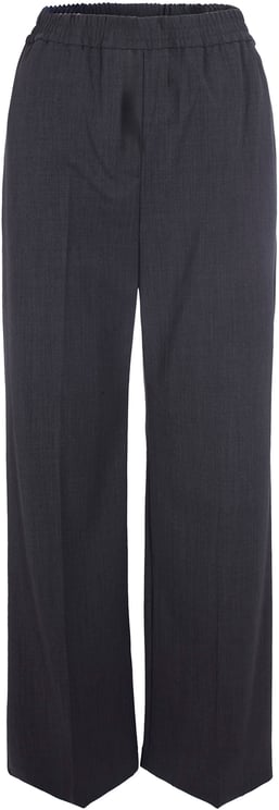 Max Mara Trousers Grigio Medio