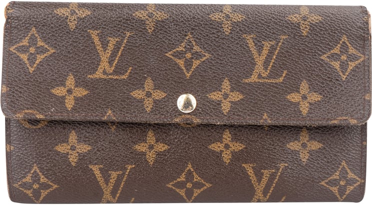 Louis Vuitton Louis Vuitton Canvas Monogram Sarah Wallet
