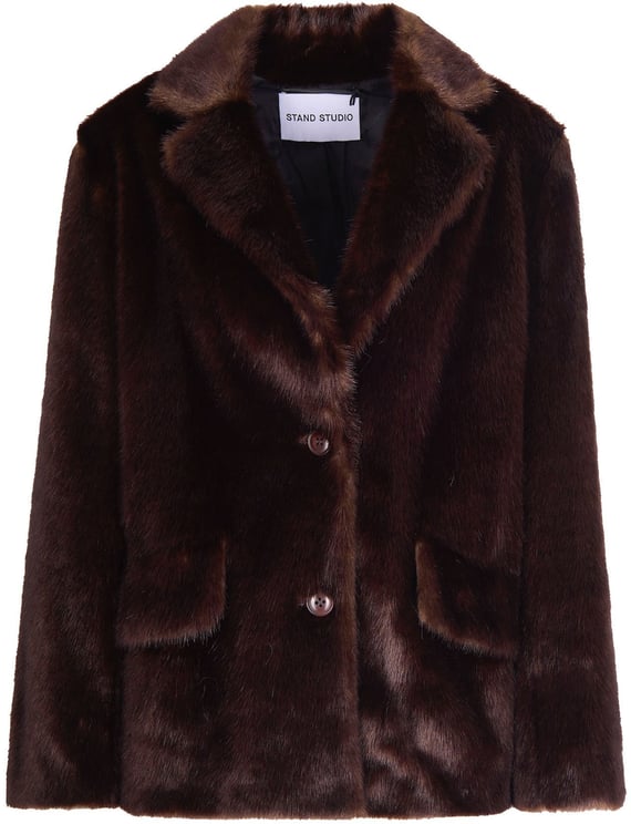 Stand Studio Coats Brown