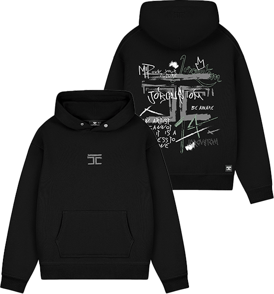 JORCUSTOM Jorcustom Artist Fleece Oversized Hoodie