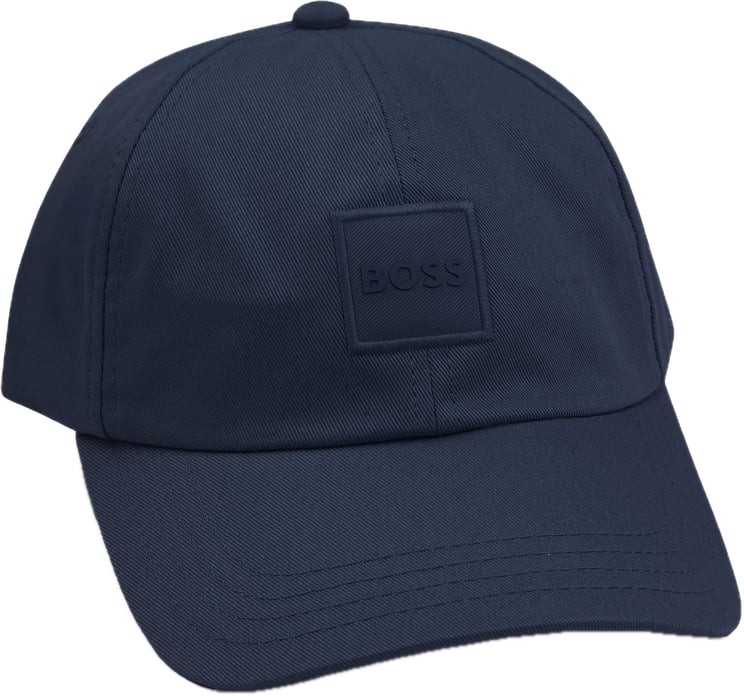 Boss Pet van katoenen twill