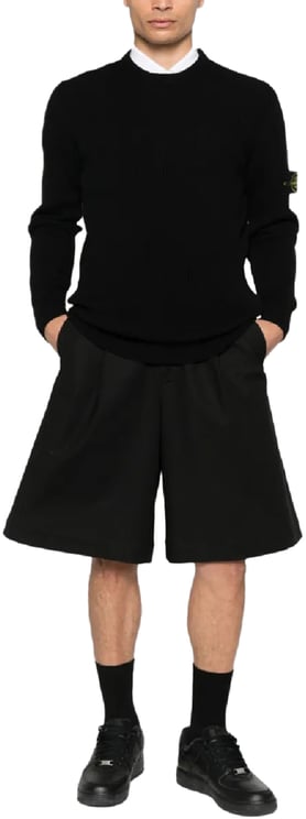 Stone Island Sweaters Black