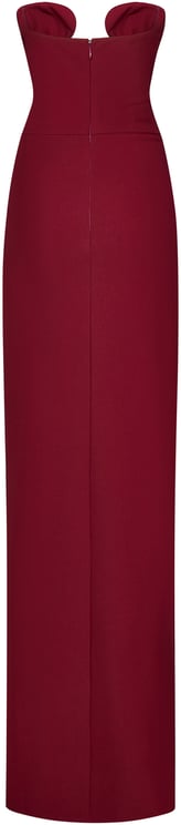 Nensi Dojaka Dresses Bordeaux