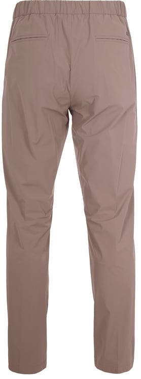 Herno Trousers Tortora Chiaro