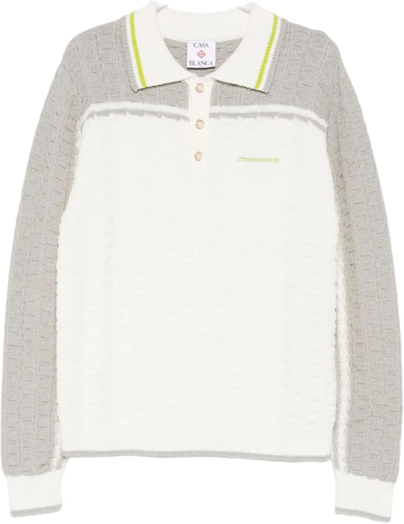 Casablanca poloshirt white