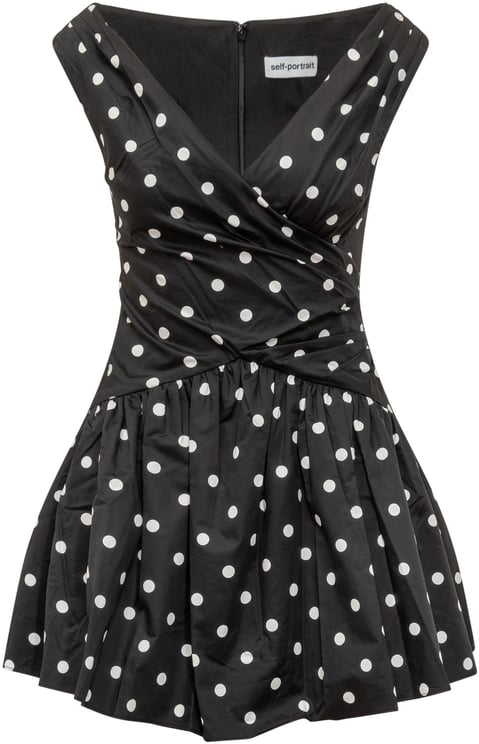 Self-Portrait Abito Mini a Pois