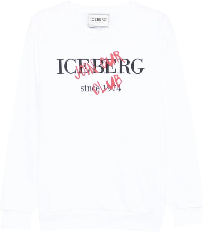 Iceberg Sweater White/Red